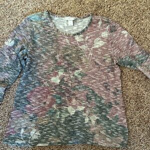 Lightweight fall pattern sweater